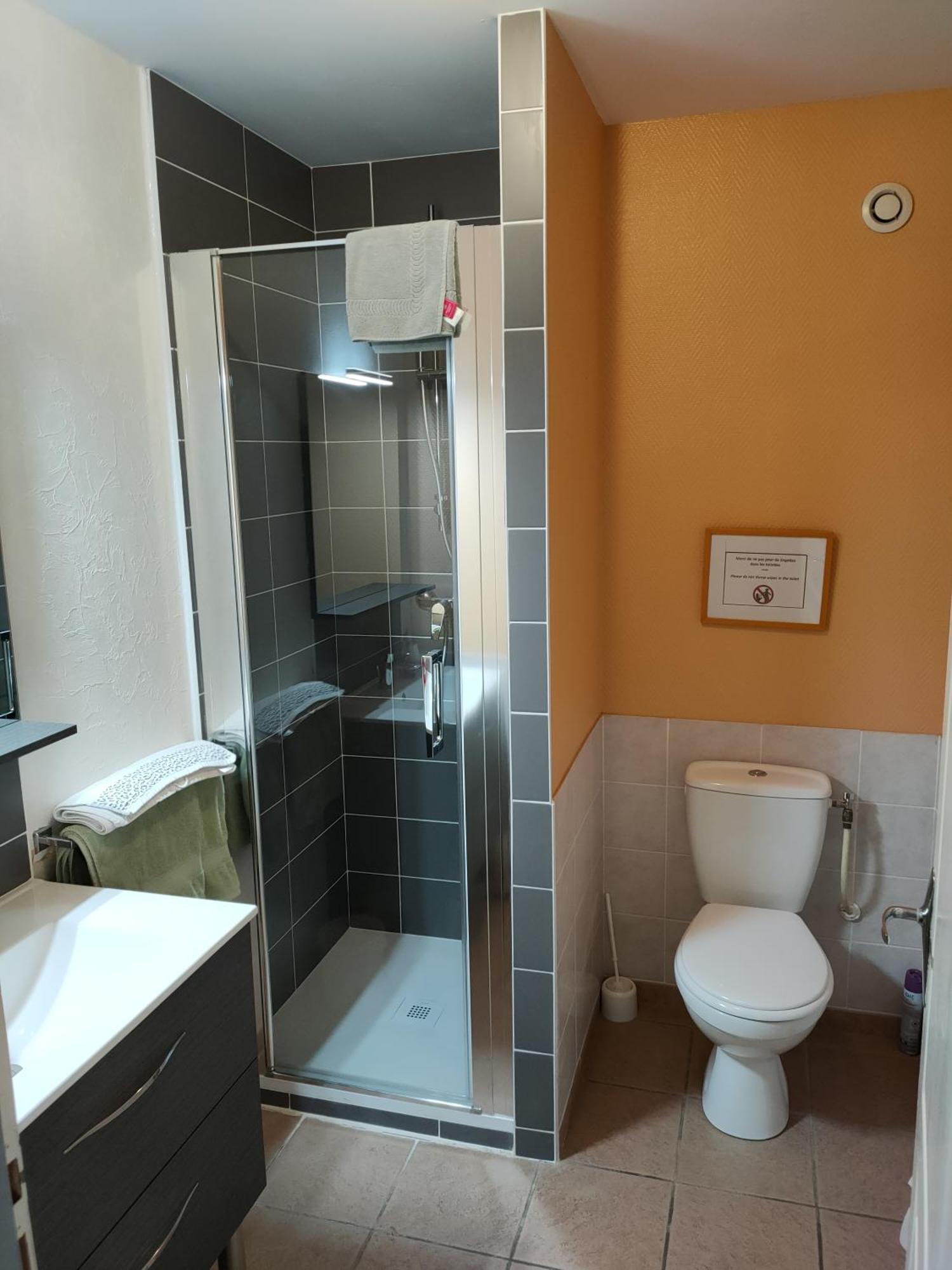 퐁-데-보 La Ferme Du Grand Faubourg B&B 객실 사진